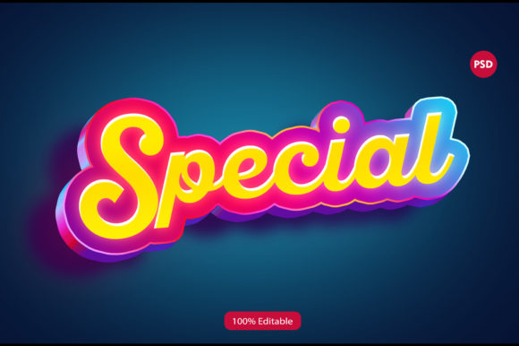 3D Special Text Effect PSD: A Practical Guide to High-Quality Typography