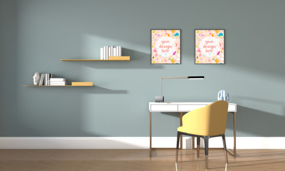 A 3D Minimalist Teenager s Study Room: Strategic Visual Assets for Modern Branding