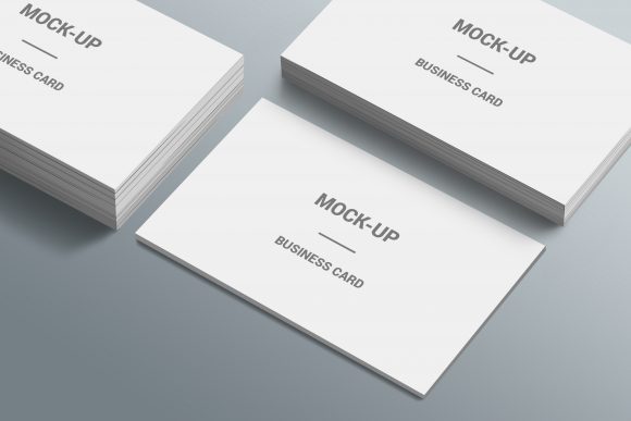 Elevate Your Brand Identity with a Professional 3D Business Card Mockup Template