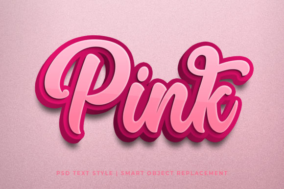 Elevating Visual Communication with the Pink 3D Text Effect Mockup: A Strategic Design Asset