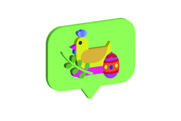 Evaluating the Icon 3D Easter Chicken Laying Egg for Your Creative Projects