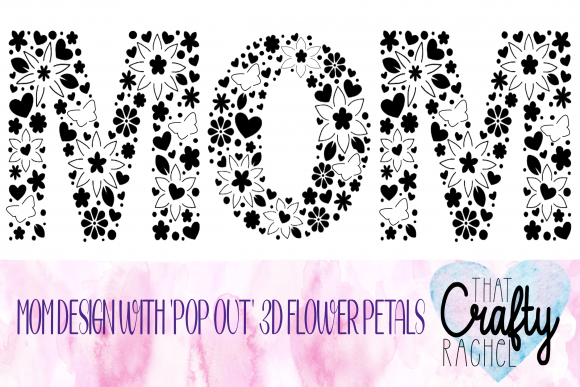Mum 3D Pop Up Petal and Butterfly