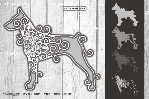 The Strategic Value of Dog Mandala Vector 3D Layered 5 in Contemporary Design Workflows